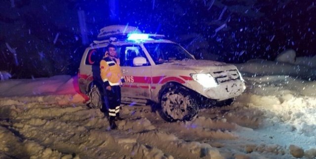 8 saatlik hasta kurtarma operasyonu