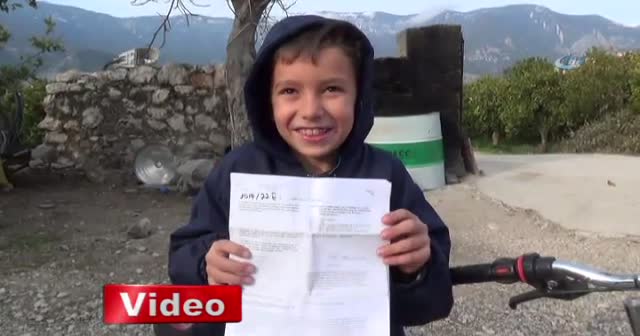 8 yaşındaki çocuğa haciz şoku