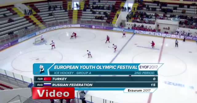 Buz hokeyinde Rusya'ya 42-0 mağlup olduk