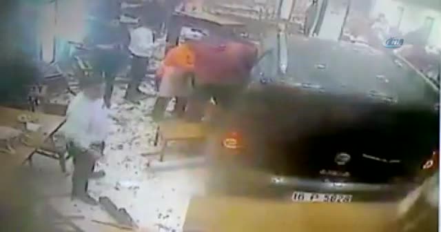 Dehşet anları böyle görüntülendi