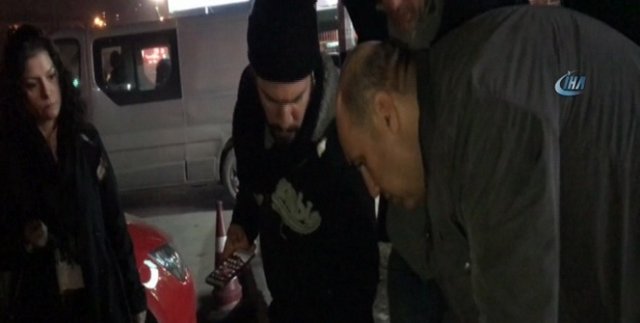 Doğukan Manço'ya kaza şoku