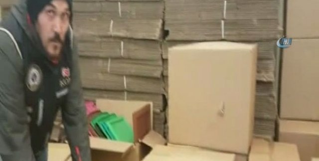 Esenler’de kaçak sigara operasyonu