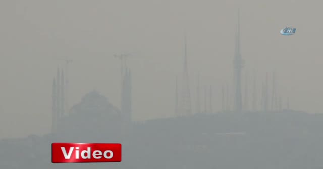 İstanbul’da sis manzaraları