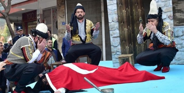 Kahramanmaraş’ta Sütçü İmam olayı canlandırıldı
