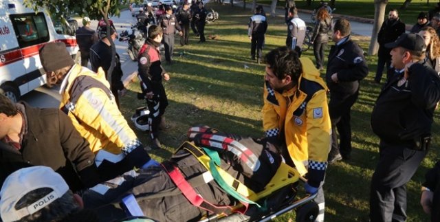 Şehit cenazesine giderken şehit oldu