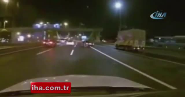 Trafik magandası ortalığı birbirine kattı