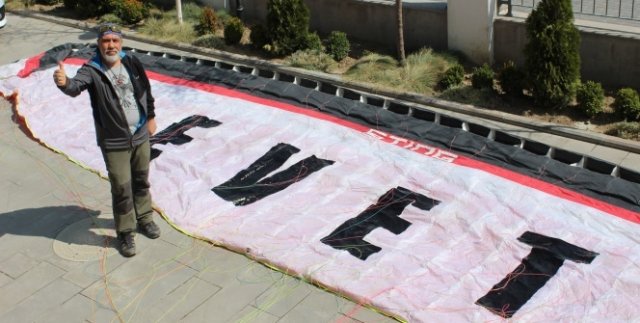 'Evet' kararını göklere yazacaklar