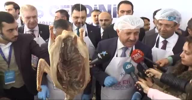 ’Kaz Eti Festivali’nin açılışını Bakan yaptı