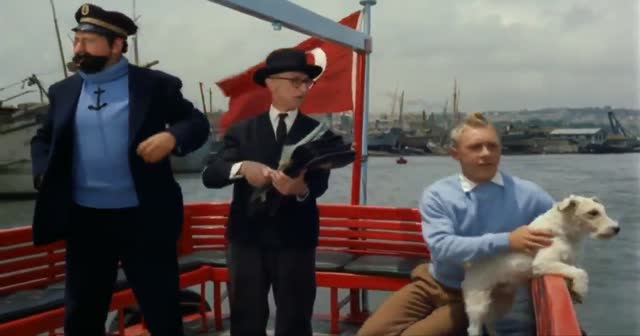 'Tenten İstanbul'da filminden görüntüler