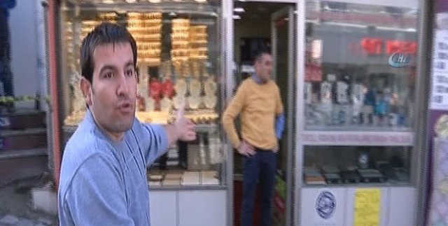Ataşehir'de kuyumcu soygunu girişimi