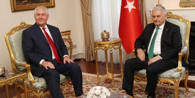 Başbakan ABD Dışişleri Bakanını kabul etti