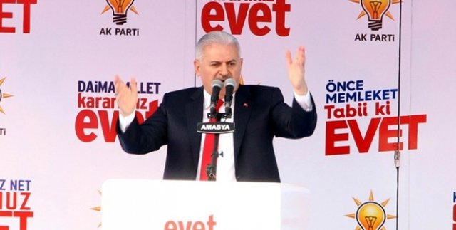 Başbakan Binali Yıldırım: '2 saat 50 dakikaya iniyor'