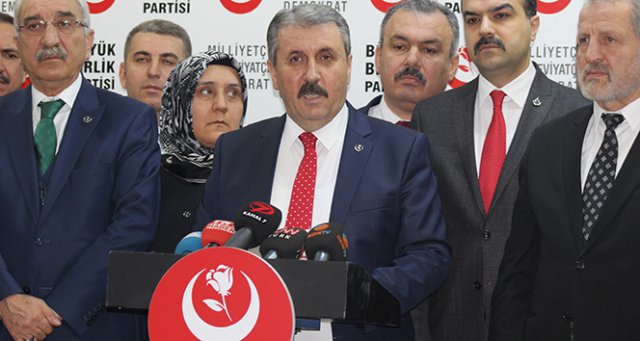 BBP'den medyaya çirkin tavır