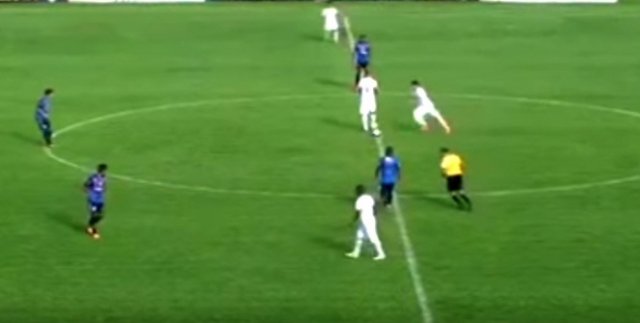 Çıldırtan gol: Santradan ağları buldu