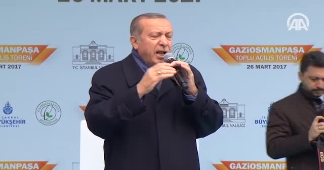 Cumhurbaşkanı Erdoğan: Faşistsiniz, faşist