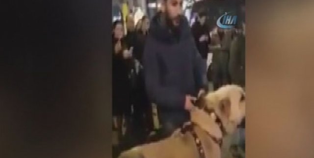 Hollanda'ya kangallı protesto