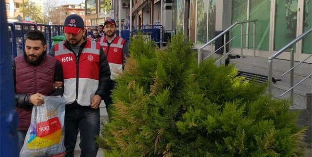 Kamyon akülerini çalan hırsızlar yakalandı