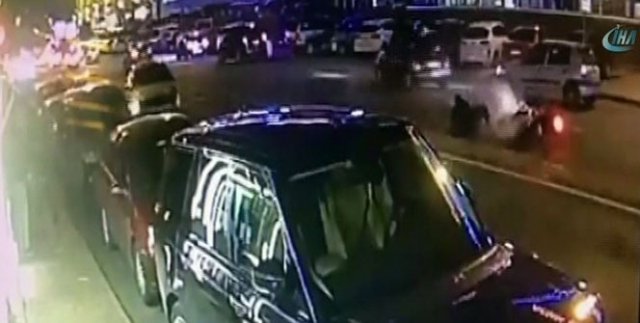 Kayseri'de feci kaza kamerada