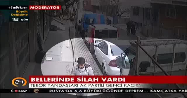 Küçükçekmece'de AK Partililere saldırdılar!