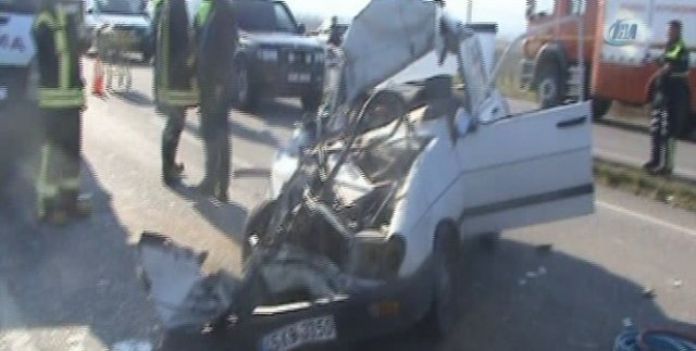 Manisa’da feci kaza