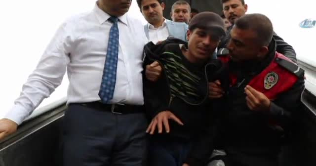 Polisin kurtardığı gençten teşekkür yerine sitem