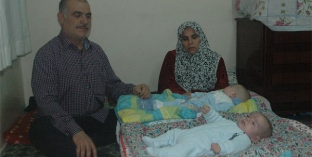 Suriyeli aile üçüzlerine Cumhurbaşkanı Erdoğan'ın ismini verdi