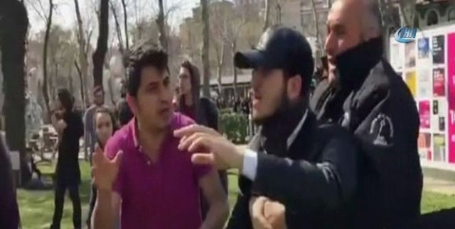 Üniversitede 'Kadınlar Günü' gerginliği