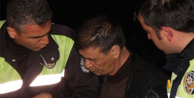 Uslanmayan alkollü sürücü, kaza yaptı