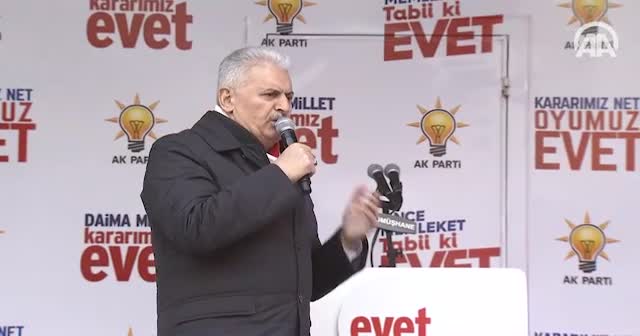 Yıldırım: Hani nerede demokrasi, hani nerede insan hakları?