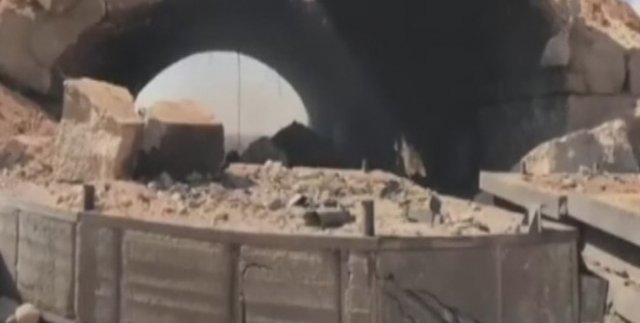 ABD’nin vurduğu üssün görüntüleri yayınlandı