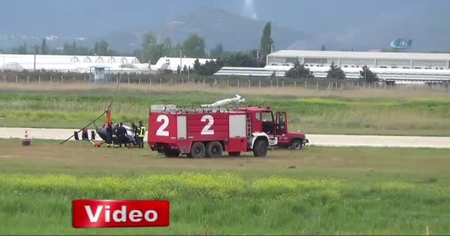 Edremit'te helikopter kazası
