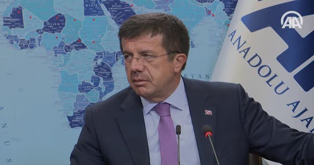 Ekonomi Bakanı Zeybekci AA Editör Masası'nın konuğu