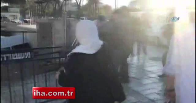 İsrail polisinden açlık grevindeki esirlere destek gösterisine müdahale