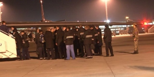 Karadeniz’de batan Rus savaş gemisinin mürettebatı ülkelerine gitti