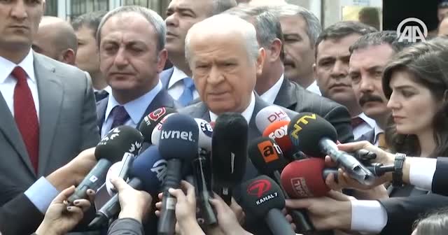 MHP Genel Başkanı Bahçeli, oyunu kullandı