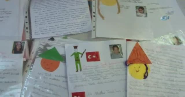 Minik kalplerin ilk mektubu Güneydoğu kahramanlarına