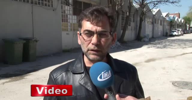 Rögar kapağı uçurduğu otomobili pert etti