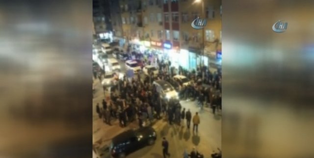 Sevgilisine kızdı, mahalleyi taradı