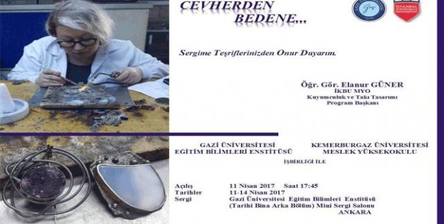 Taşın gümüşle buluşma serüveni 'Cevherden Bedene'