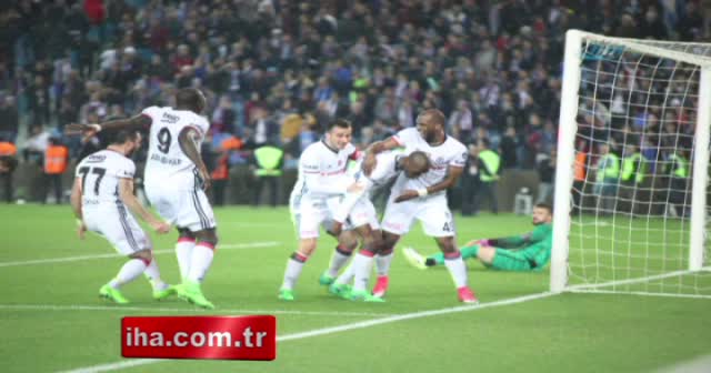 Trabzonspor Beşiktaş maçı foto özet
