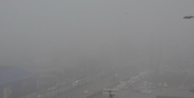Zonguldak'ta yoğun sis etkili oldu