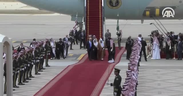 ABD Başkanı Donald Trump, Suudi Arabistan'da