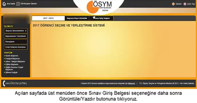 ALES Sınav Giriş Yeri Öğrenme | ALES Sınav Giriş Belgesi Alma