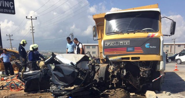 Başsavcı Alper'in hayatını kaybettiği kaza anı kamerada