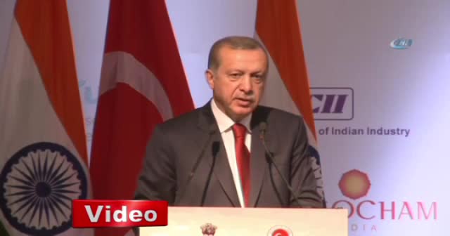 Erdoğan Hindistan’da konuştu