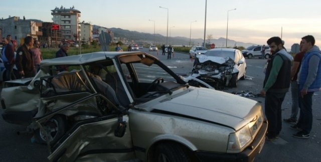 Giresun’da trafik kazası: 1 ölü, 3 yaralı