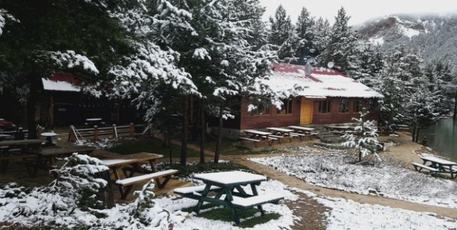 Gümüşhane’ye 21 Mayıs’ta kar sürprizi