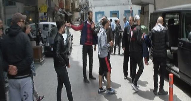 İstiklal Caddesi'nde Final Four kavgası