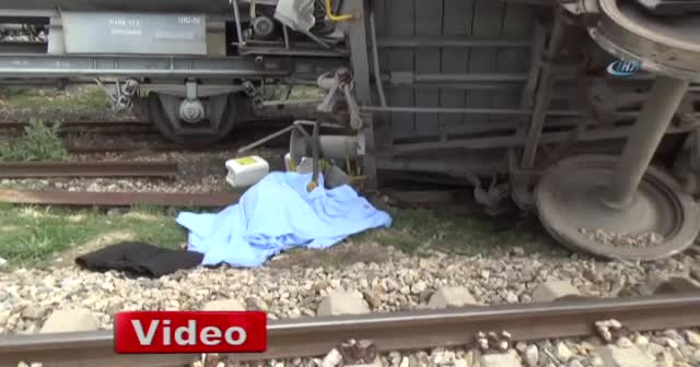 Kırıkkale'de tren vagonu devrildi: 1 ölü