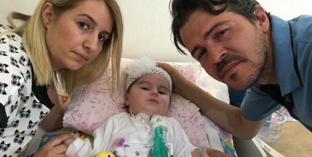 SMA hastası Duru bebeğin yaşaması için ilaca ihtiyacı var
